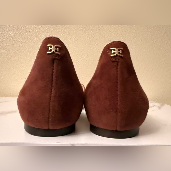 Sam Edelman Rodney d’Orsay Flat, Brown Suede, Size 9-1/2, NWOB - Picture 7 of 10